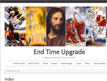 Tablet Screenshot of endtimeupgrade.org